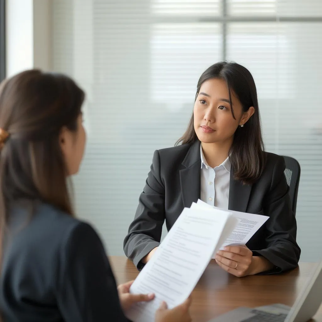 Consultation individuelle avec un client